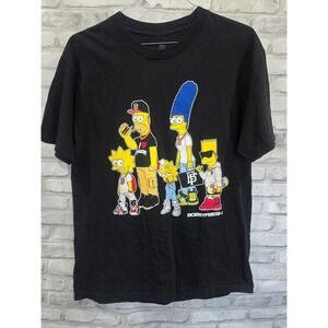 The Simpsons Bobby Fresh T-shirt Graphic Size Large Homer Bart Marge‎ Maggie